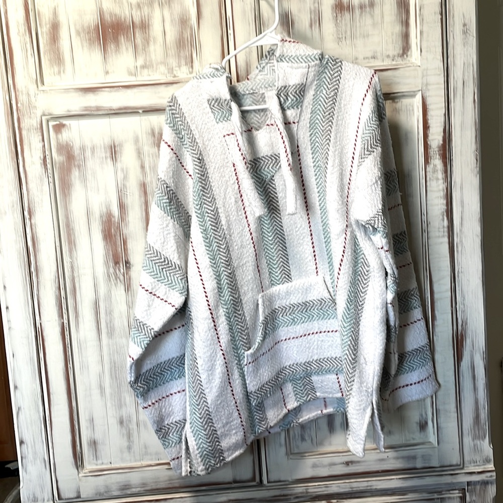 Baja Hippie Sweatshirt Men’s Women’s Like New Without tags